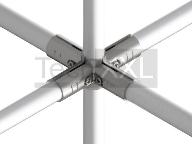Grundverbinder D28, 4-seitig, schwer