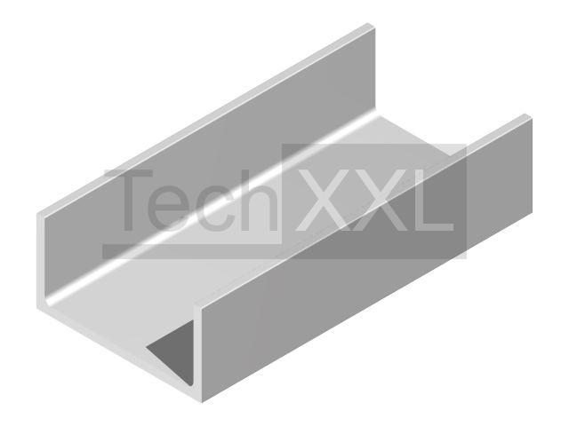CAluprofil 20x20x2 Rw/Rz0,5