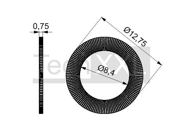 Scheibe geriffelt 8mm ➡️ Profiltechnik