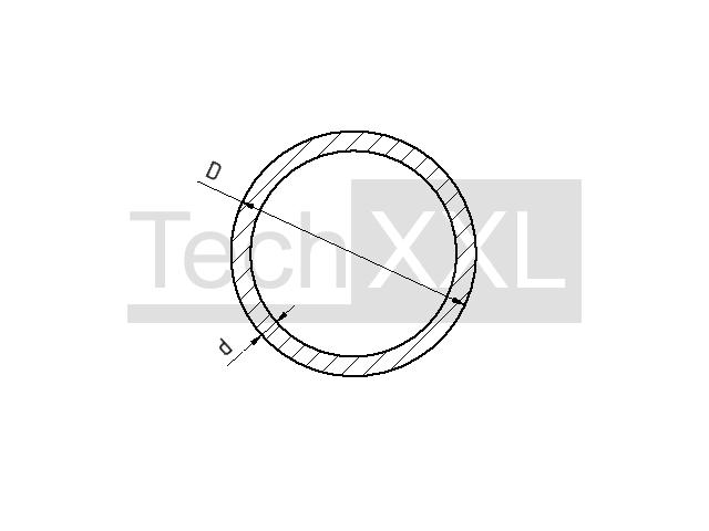 Rundrohr D15,5x2,85 wie HH300RR91